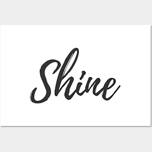 Shine - Set Your Intentions - Choose a Word of the Year Posters and Art